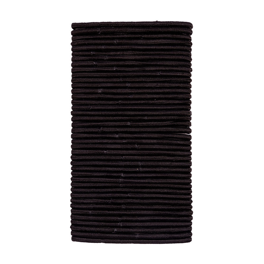Brushworks Classic Black Hairbands 40 pcs