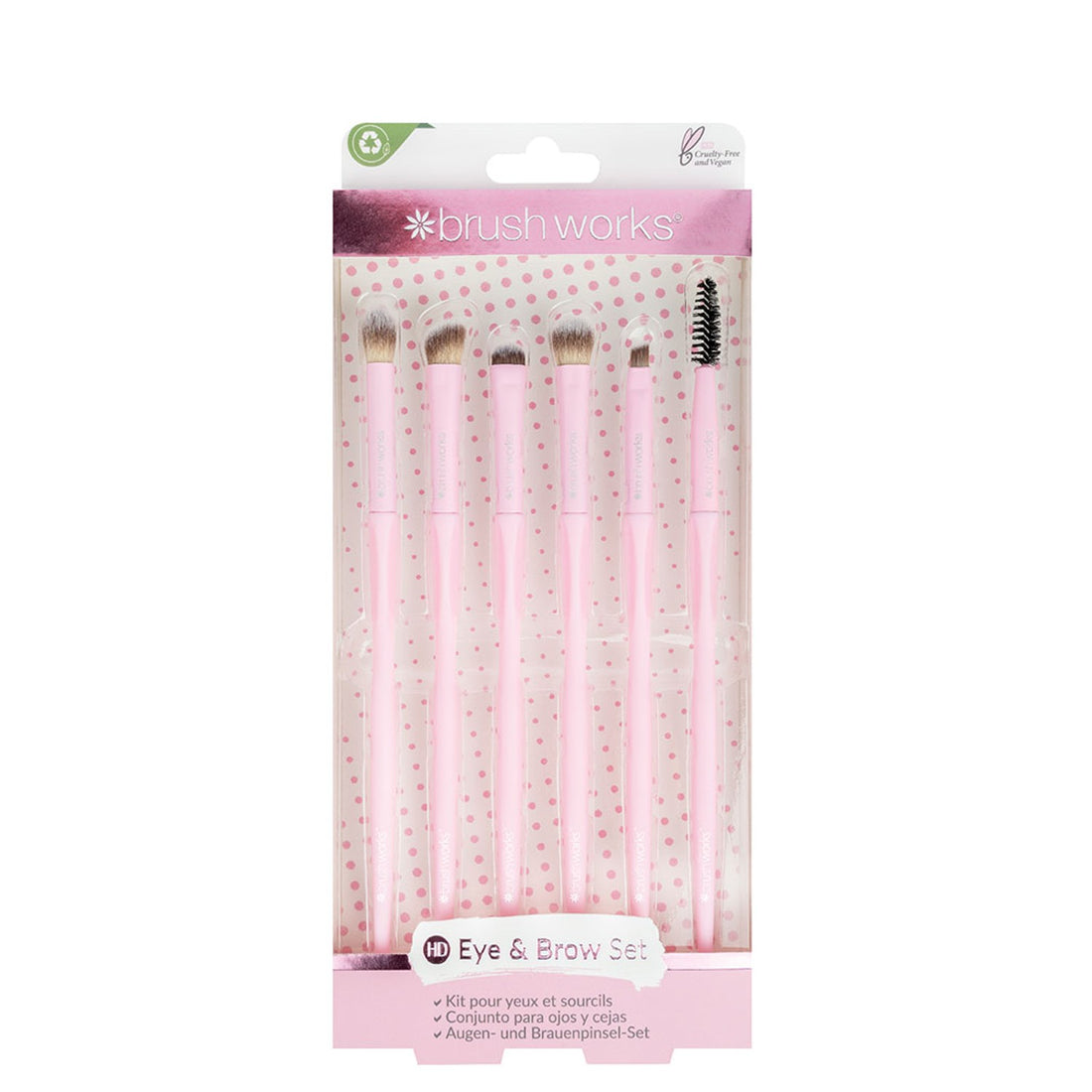 Brushworks HD Eye & Brow Set