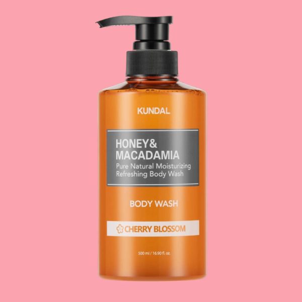 Kundal Honey & Macadamia Pure Natural Moisturizing Refreshing Body Wash 500 ml