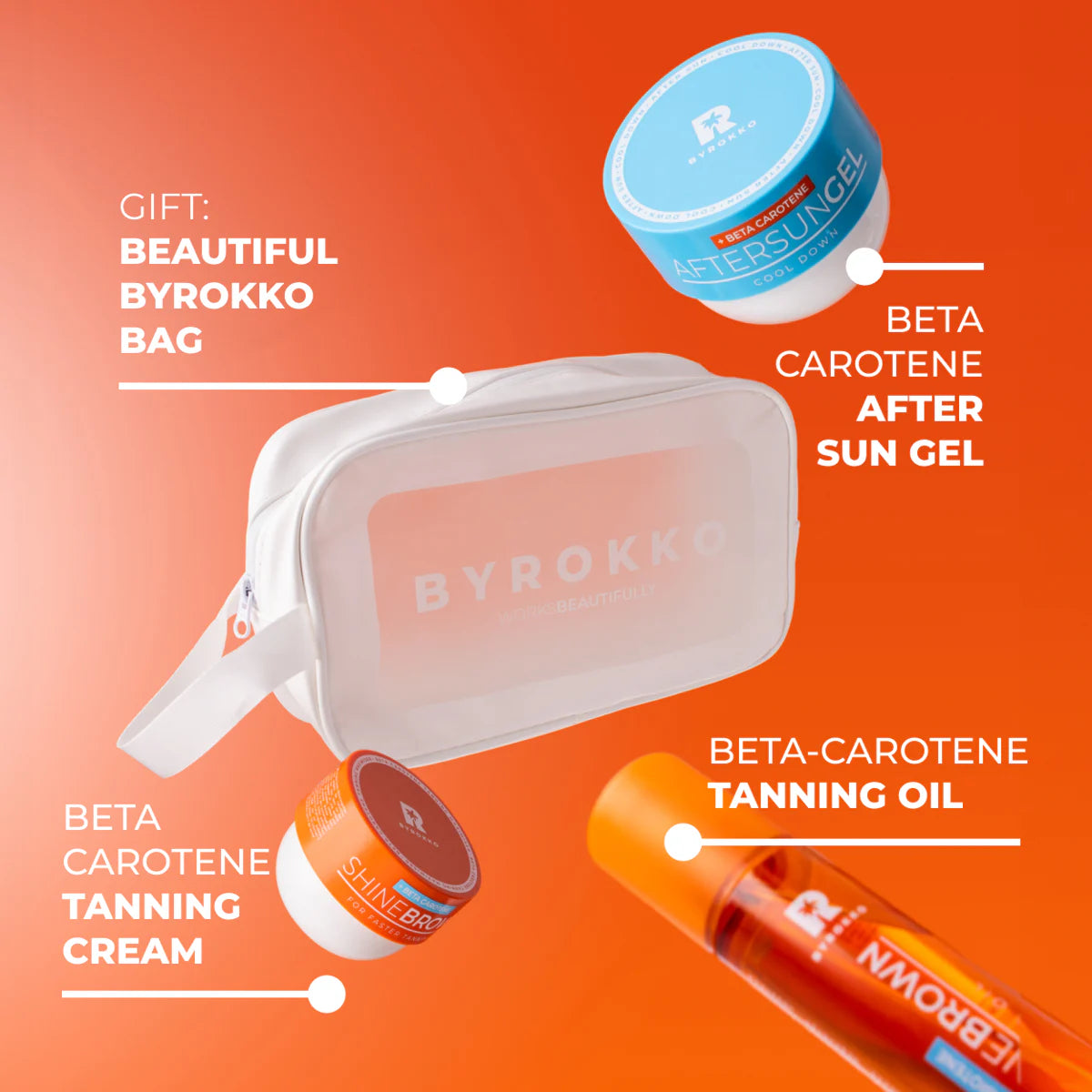 Byrokko Shine Brown Beta Carotene Bundle