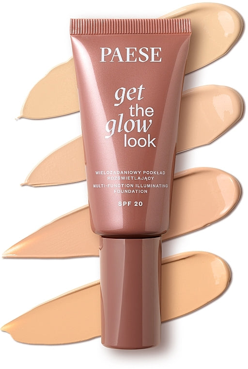 Paese Get The Glow Look Multi-Function Illuminating Foundation Spf 20 (30ml)
