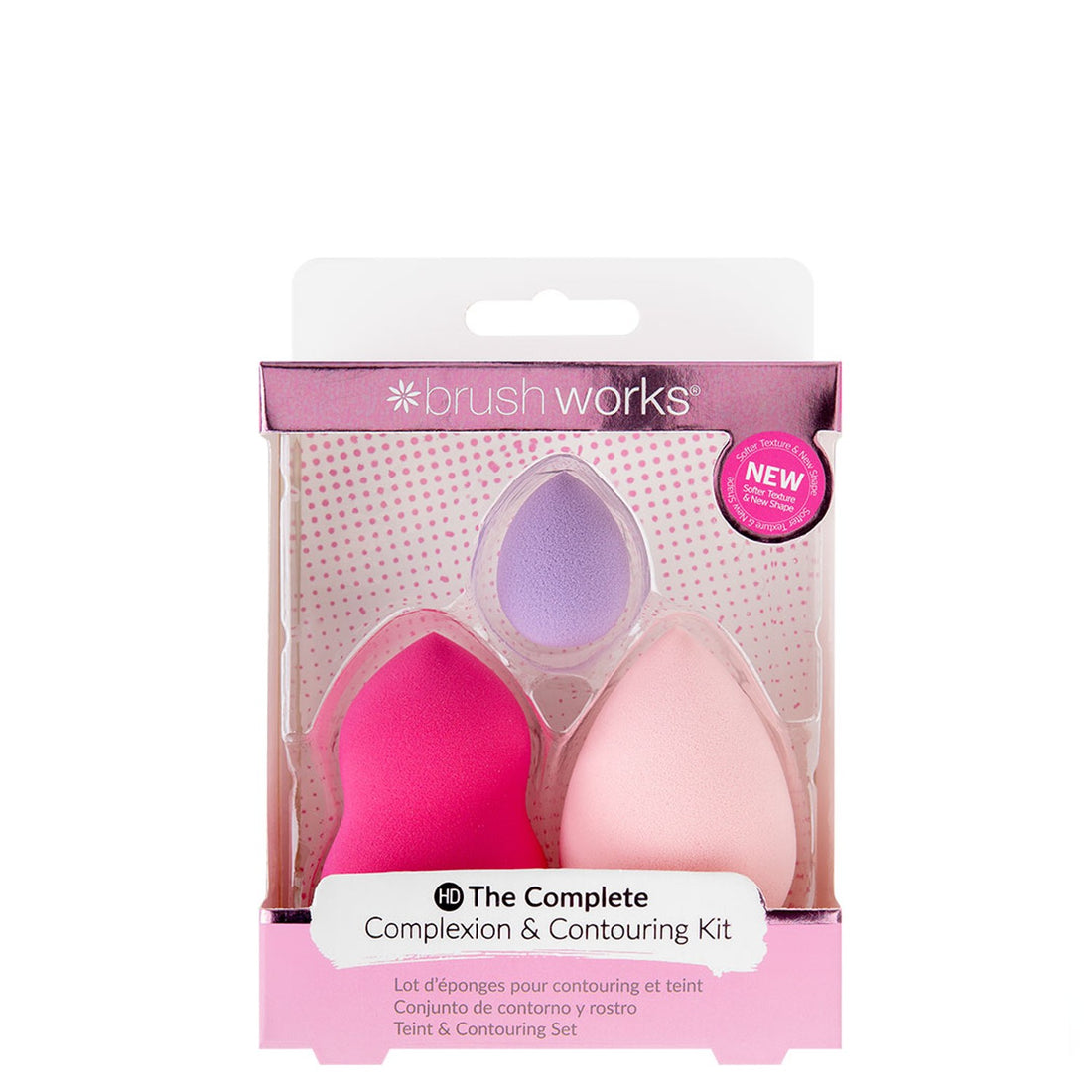 Brushworks HD The Complete Complexion & Contouring Sponge Set