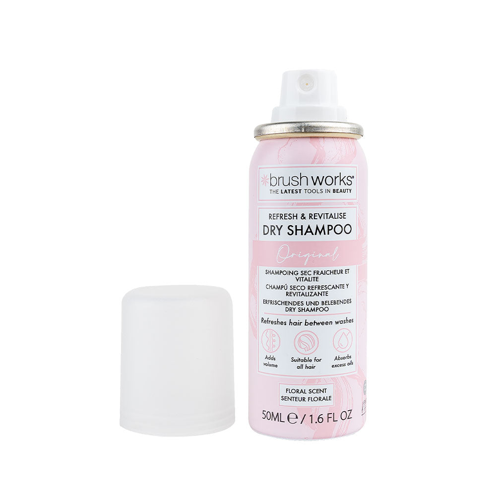Brushworks Refresh & Revitalise Floral Dry Shampoo 50ml