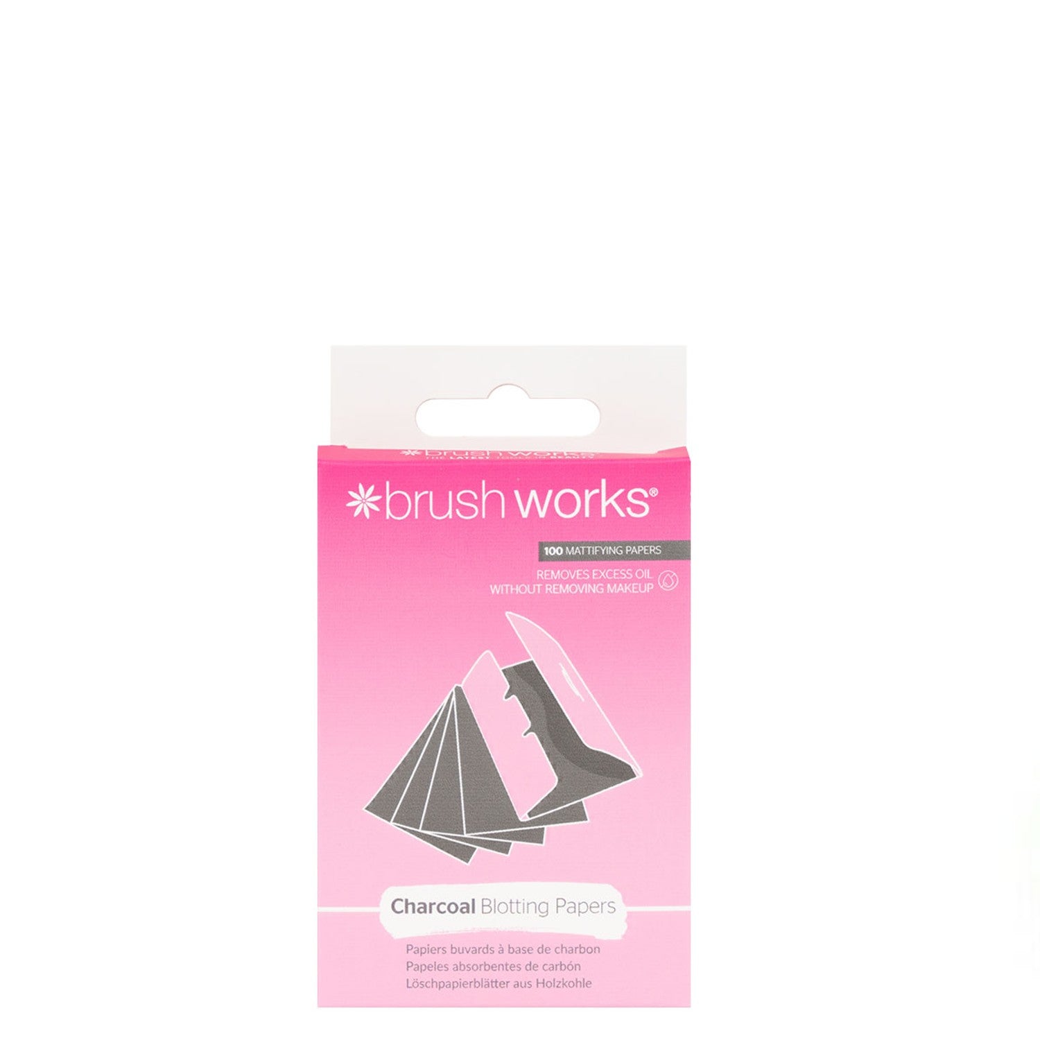 Brushworks Charcoal Blotting Papers 100 cope