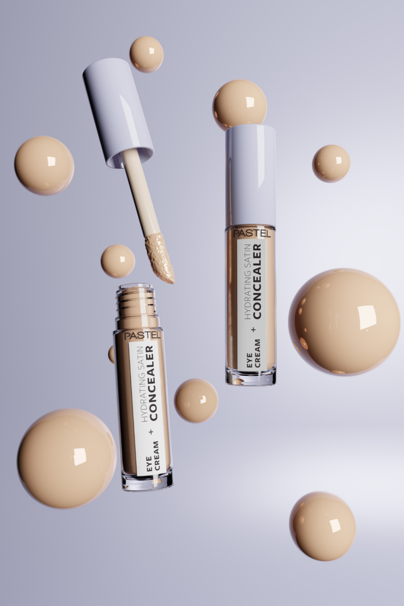 Pastel Eye Cream + Hydrating Satin Concealer 4.3ml