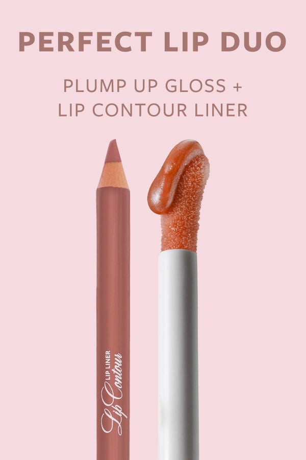 Pastel Plumping Gloss 205 + Pastel Lip Contour Lip Liner