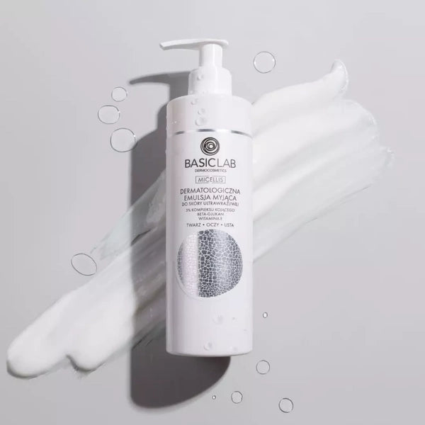 BasicLab Dermatological Cleansing Emulsion for Ultra-Sensitive Skin