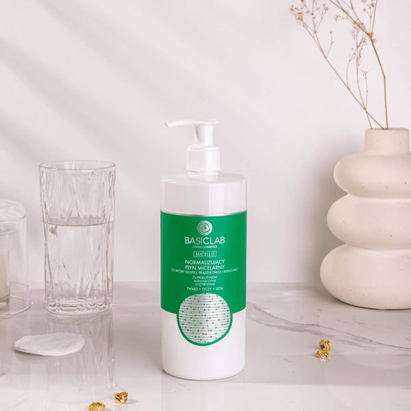 BasicLab Normalizing Micellar Fluid for Oily, Acne-Prone and Sensitive Skin 500ml