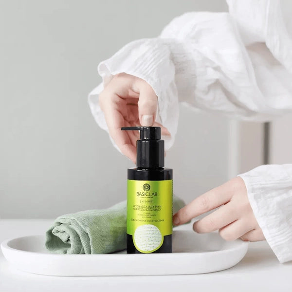 BasicLab Smoothing Micro-Exfoliating Fluid with 2% BHA and Exfoliating Tripeptide 100ml