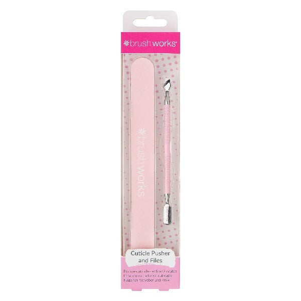 Brushworks Cuticle Pusher and Files