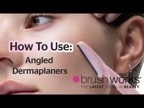 Brushworks Angled Dermaplaners 6 pcs