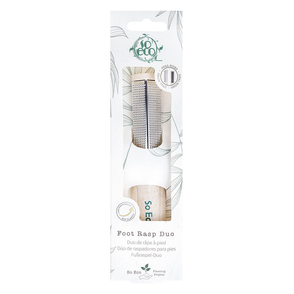 So Eco Biodegradable Foot Rasp & Smoother Duo