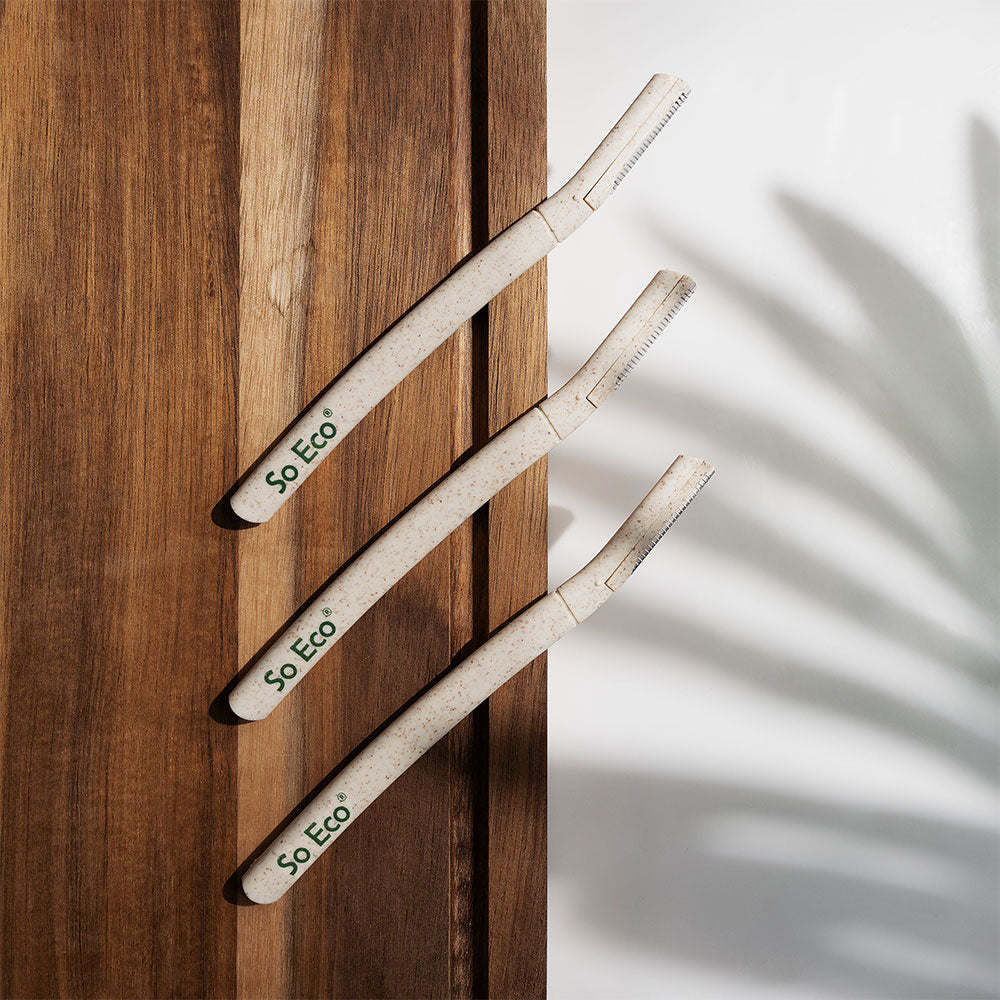 So Eco Eyebrow Razors (Pack of 3)