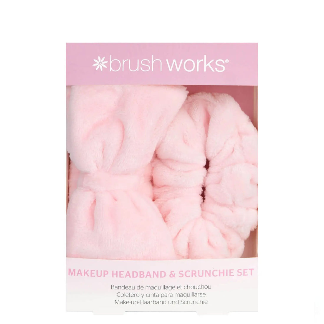 Brushworks Makeup Headband and Scrunchie Set