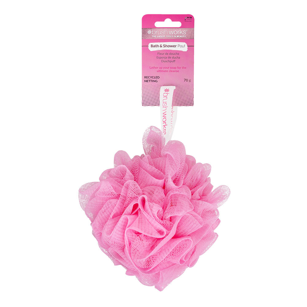 Brushworks Bath & Shower Pouf