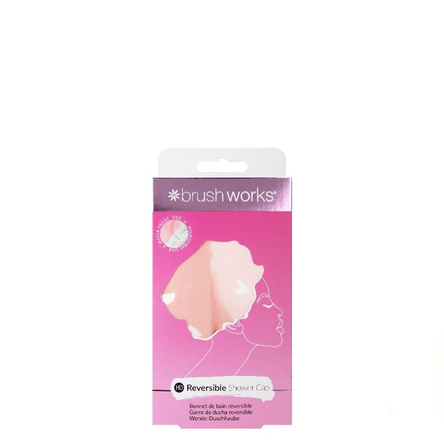 Brushworks Reversible Shower Cap