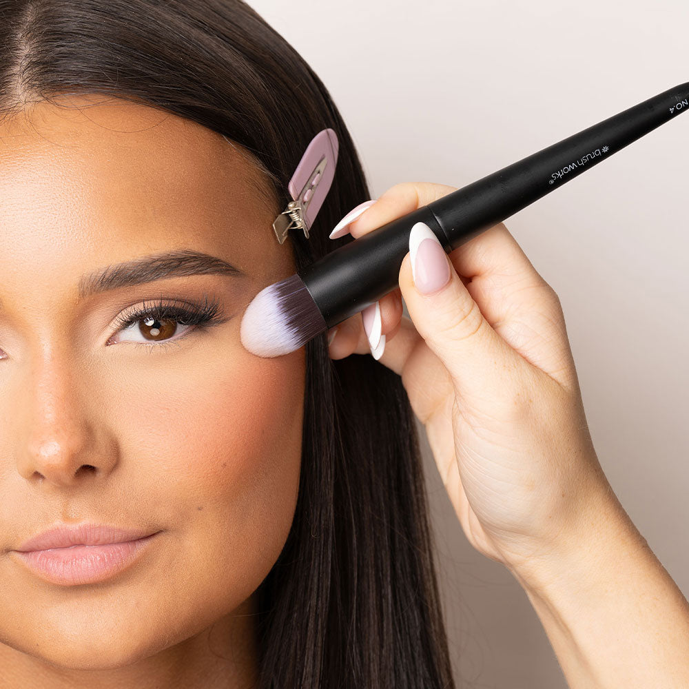 Brushworks No. 4 Tapered Precision Buffing Brush