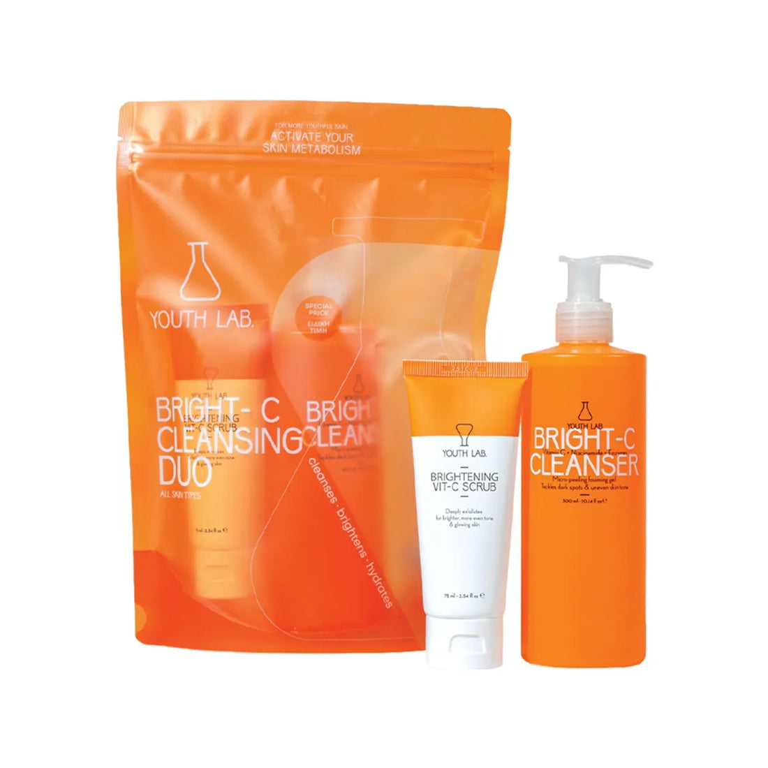 Youth Lab Bright-C Cleansing Duo Set