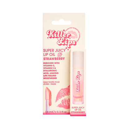 Killer Lips SuperJuicy Lip Oil Strawberry 3.8ml