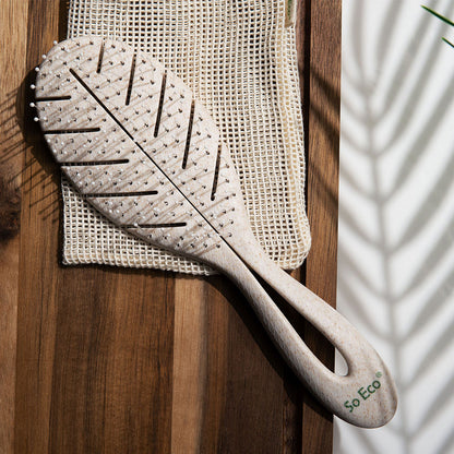 So Eco Biodegradable Detangling Leaf Brush