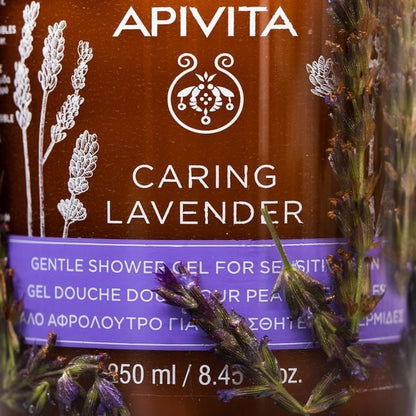 Apivita Caring Lavander Gentle Shower Gel 250 ml