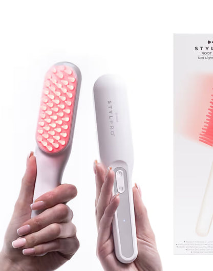 Stylpro Red Light Hairbrush + Floland Ampoule Treatment