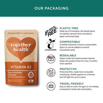 Together Health Vitamin K2 30 capsules