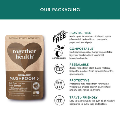 Together Health Mushroom 5 60 capsules