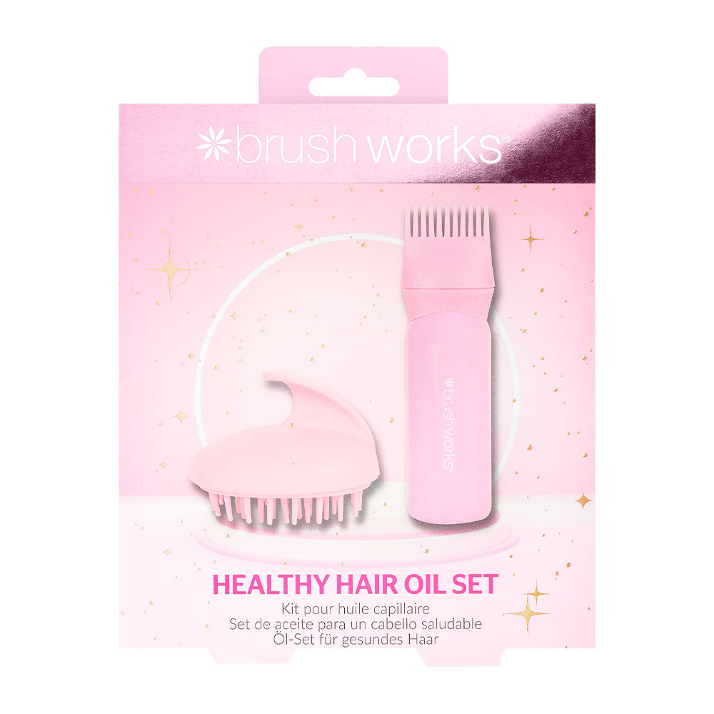 Brushworks Healthy Hair Oil Set