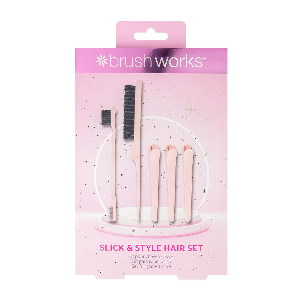 Brushworks Slick &amp; Style Hair Set