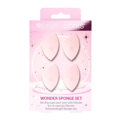 Brushworks Wonder Sponge Set  4 Pack
