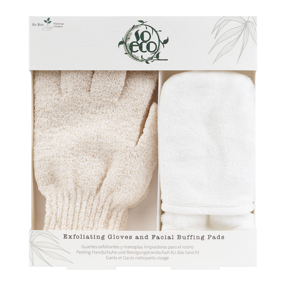 So Eco Exfoliating Gloves and Facial Buffing Pads