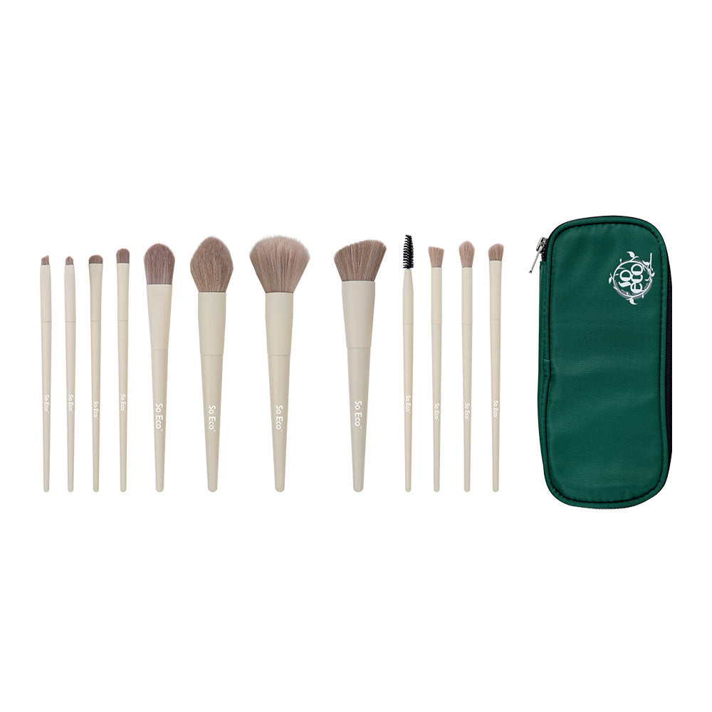 So Eco Flawless 12 Piece Brush & Bag Set
