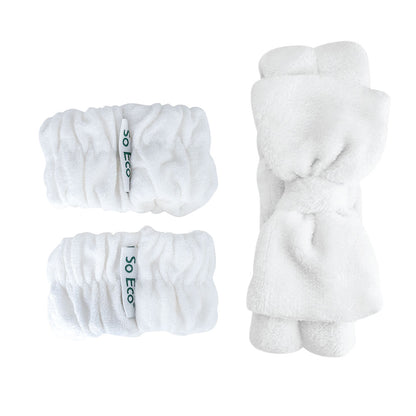 So Eco Makeup Headband &amp; Wrist Wash Band Set