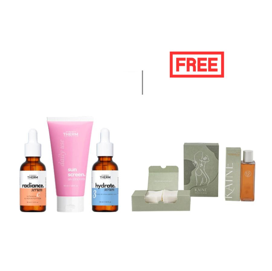 Synergy Therm Perfect Routine Set + Kaine Kombu Balancing Ampoule Toner Special Set (150ml+40ea)