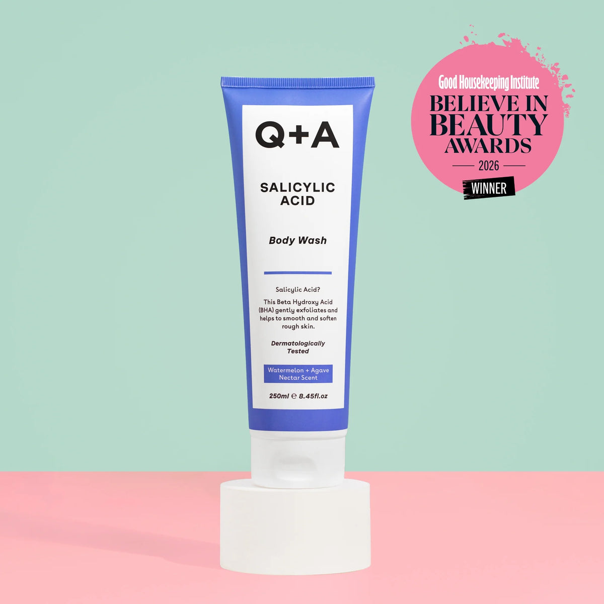 Q+A Salicylic Acid Body Wash 250ml