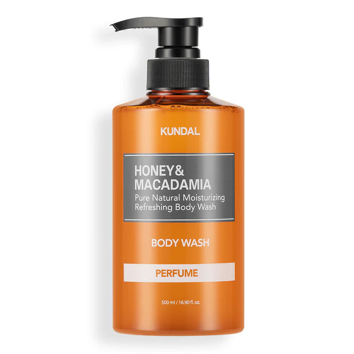 Kundal Honey &amp; Macadamia Pure Natural Moisturizing Refreshing Body Wash 500 ml