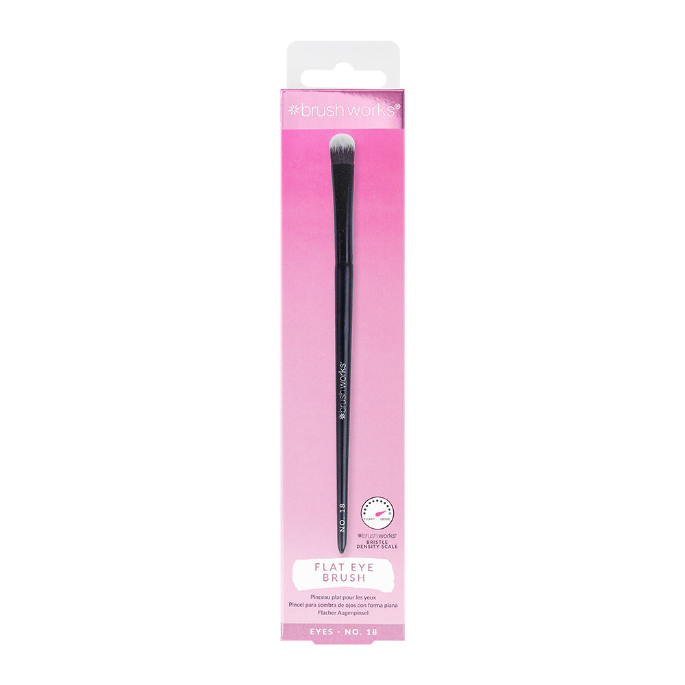 Brushworks No. 18 Flat Eye Brush