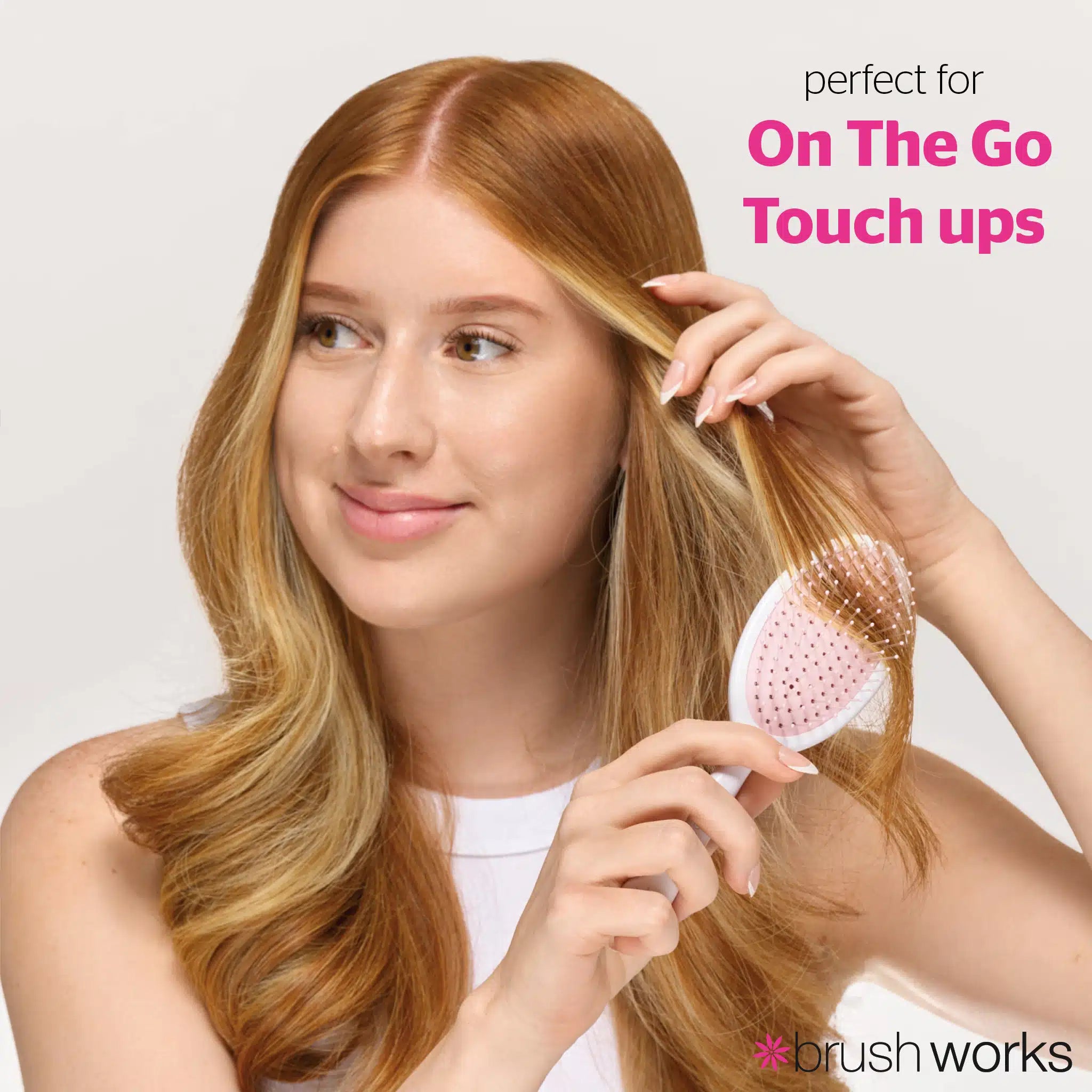 Brushworks Travel Detangling Hair Brush