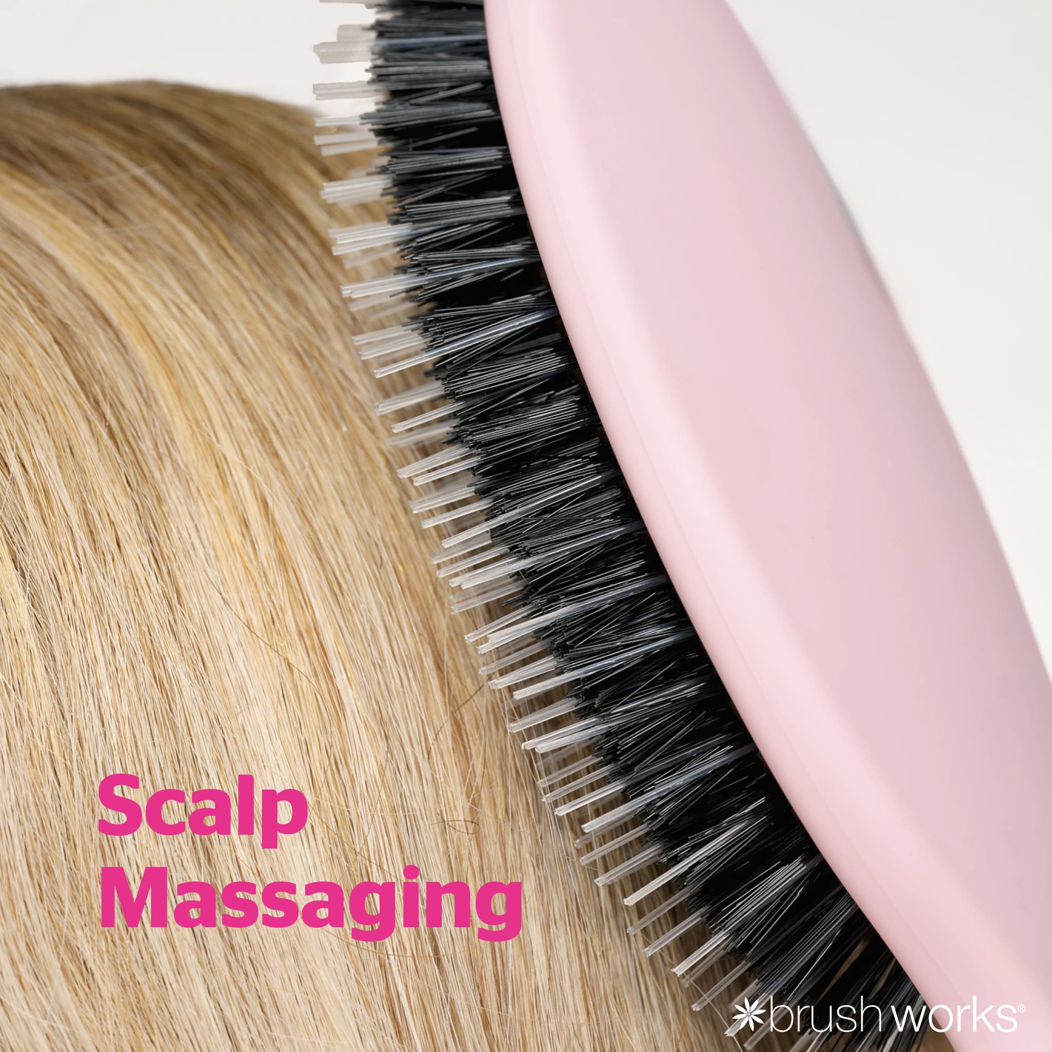 Brushworks Smoothing Mixed Bristle Hair Brush