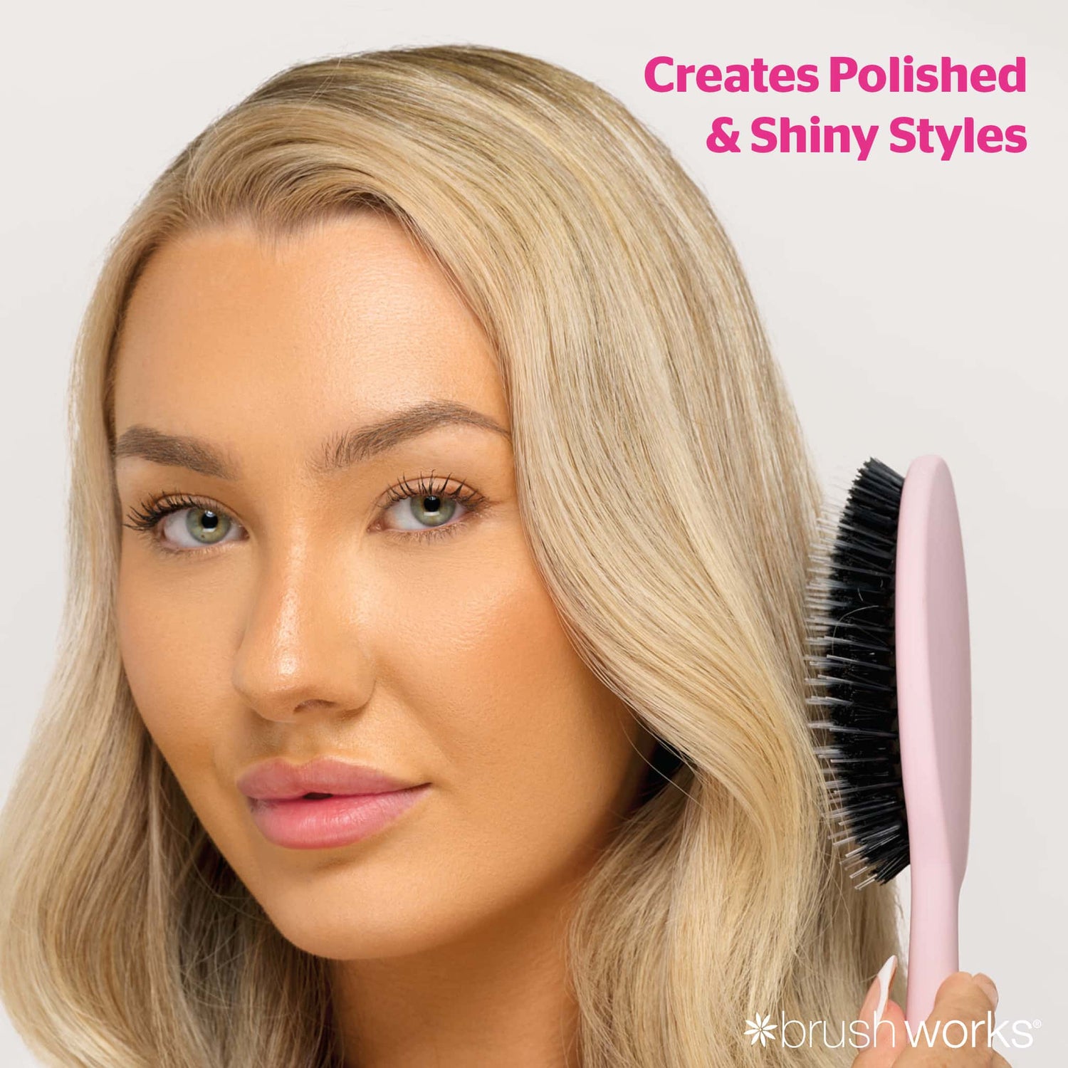 Brushworks Smoothing Mixed Bristle Hair Brush