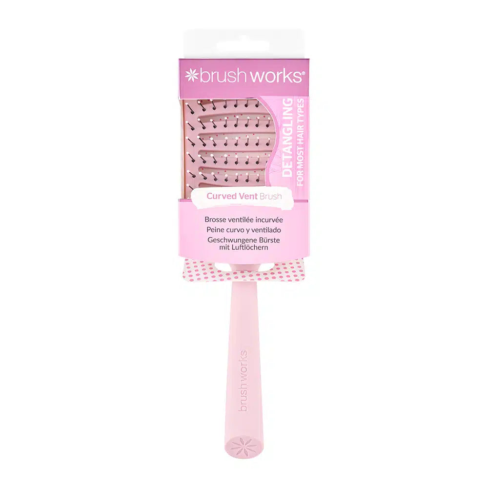 Brushworks Curved Vent Hair Brush