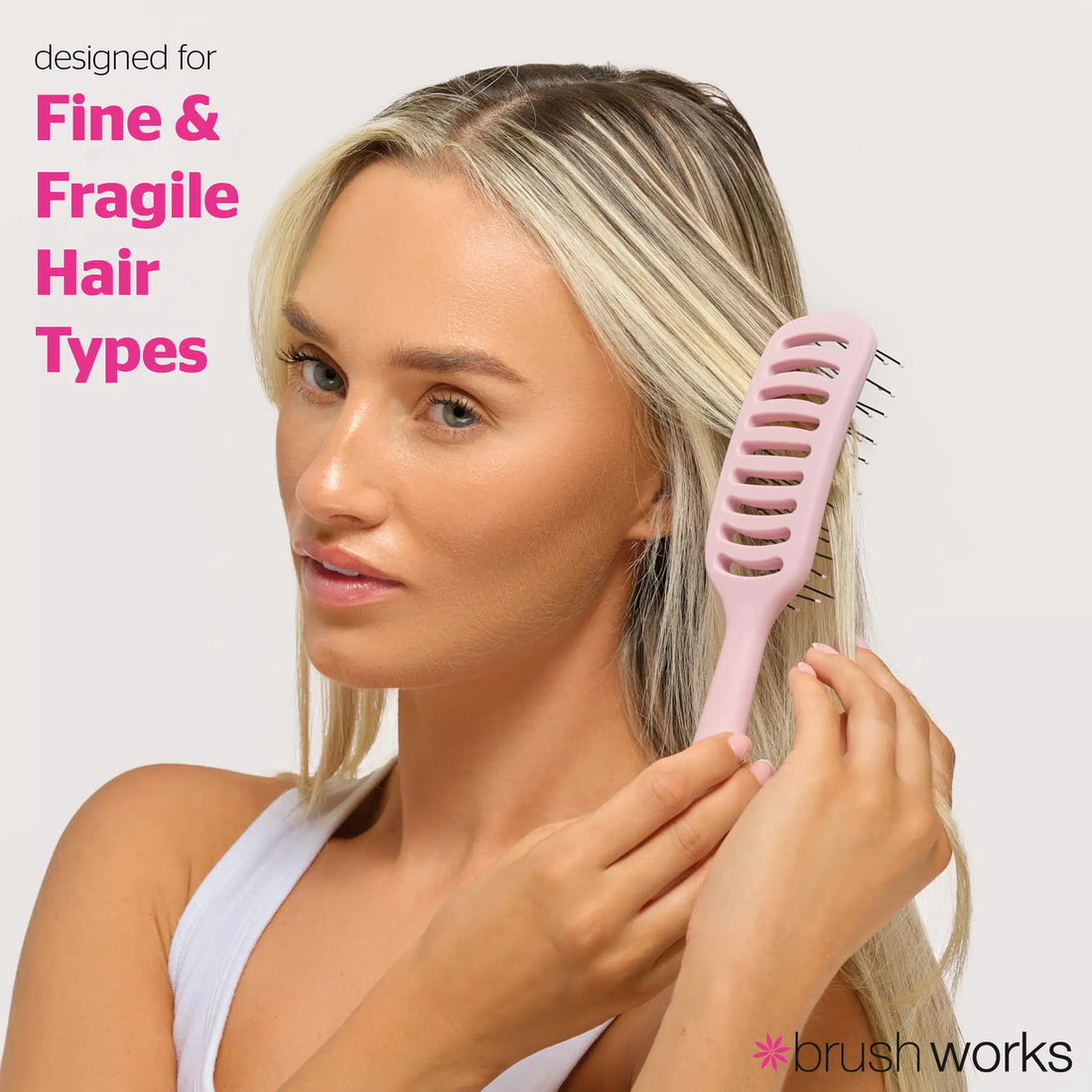 Brushworks Slim Vent Hair Brush