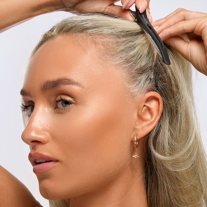 Brushworks No Crease Sectioning Hair Clips – 6 Pack