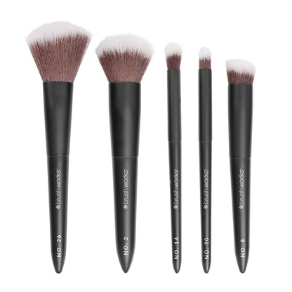 Brushworks On The Go Travel Makeup Brush Set