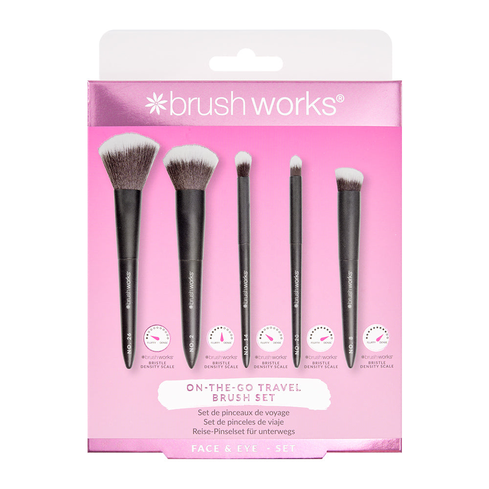 Brushworks On The Go Travel Makeup Brush Set