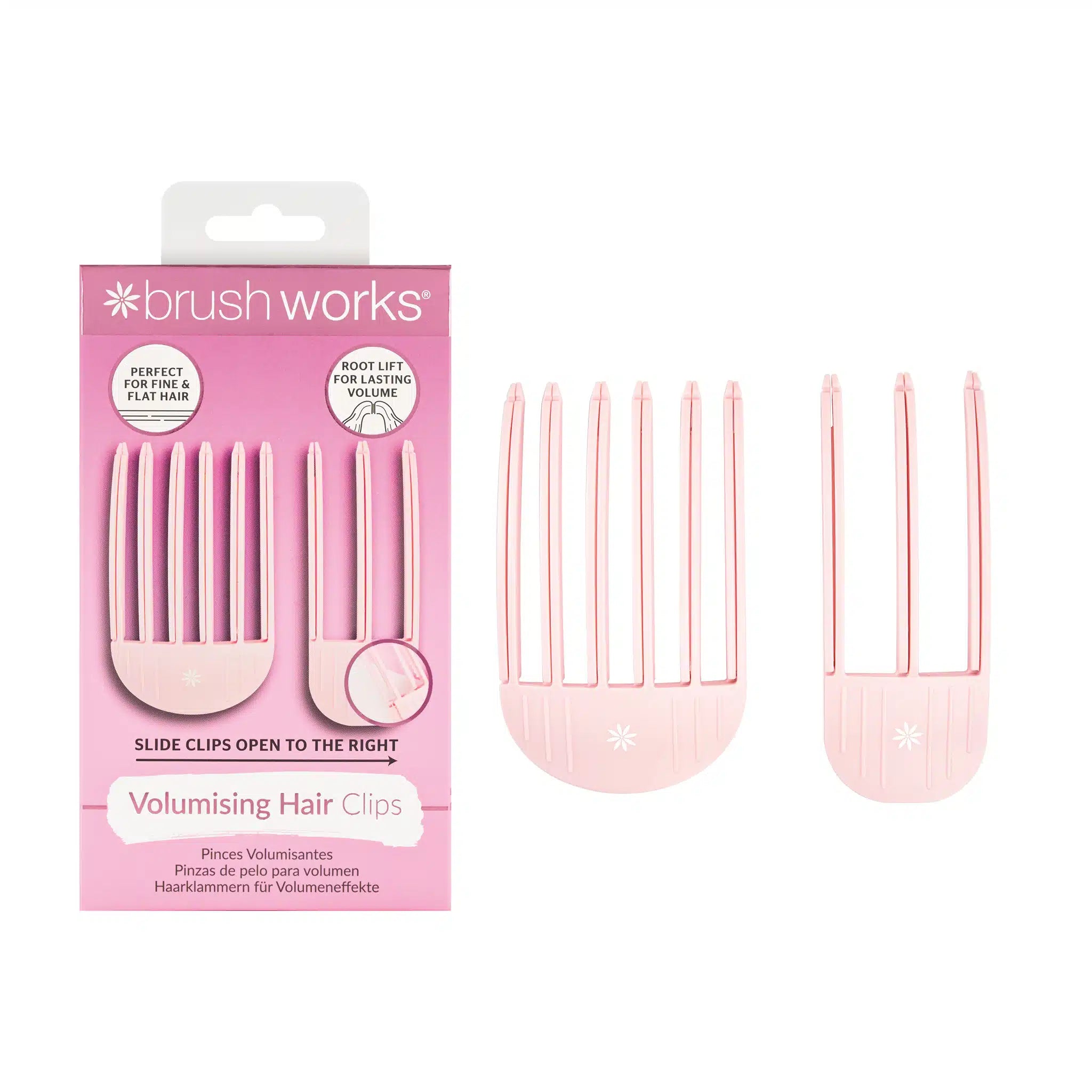 Brushworks Volumising Hair Clips – 2 Pack