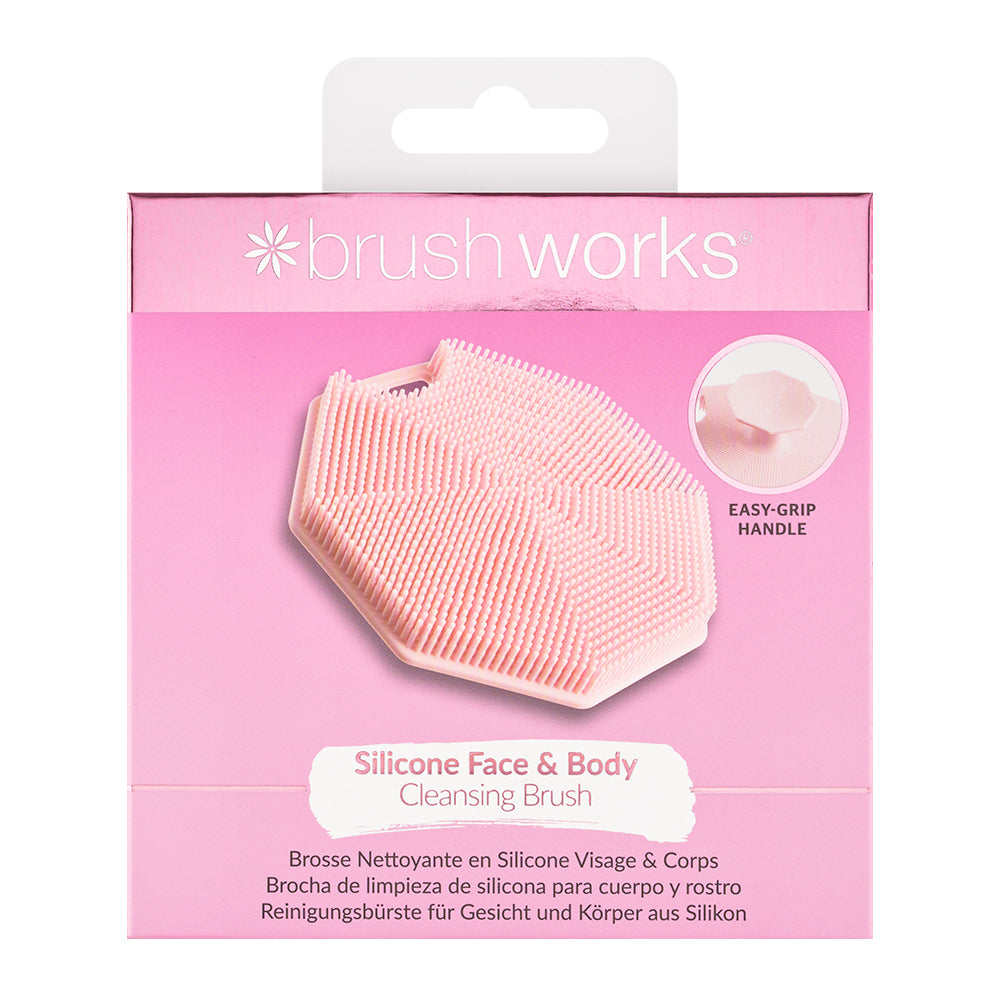 Brushworks Silicone Face &amp; Body Cleansing Brush