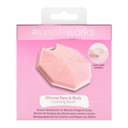 Brushworks Silicone Face &amp; Body Cleansing Brush