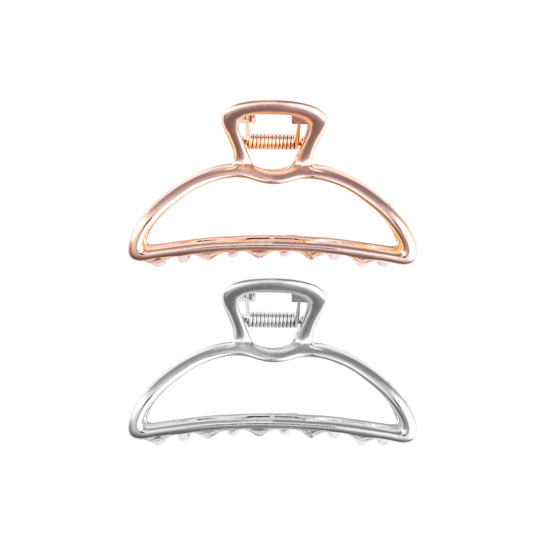 Brushworks Elegant Metal Claw Clips – 2 Pack